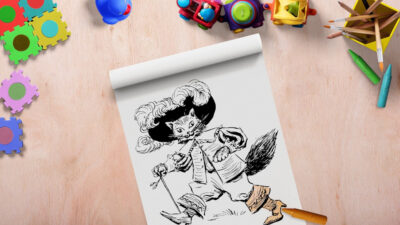 coloriage chat