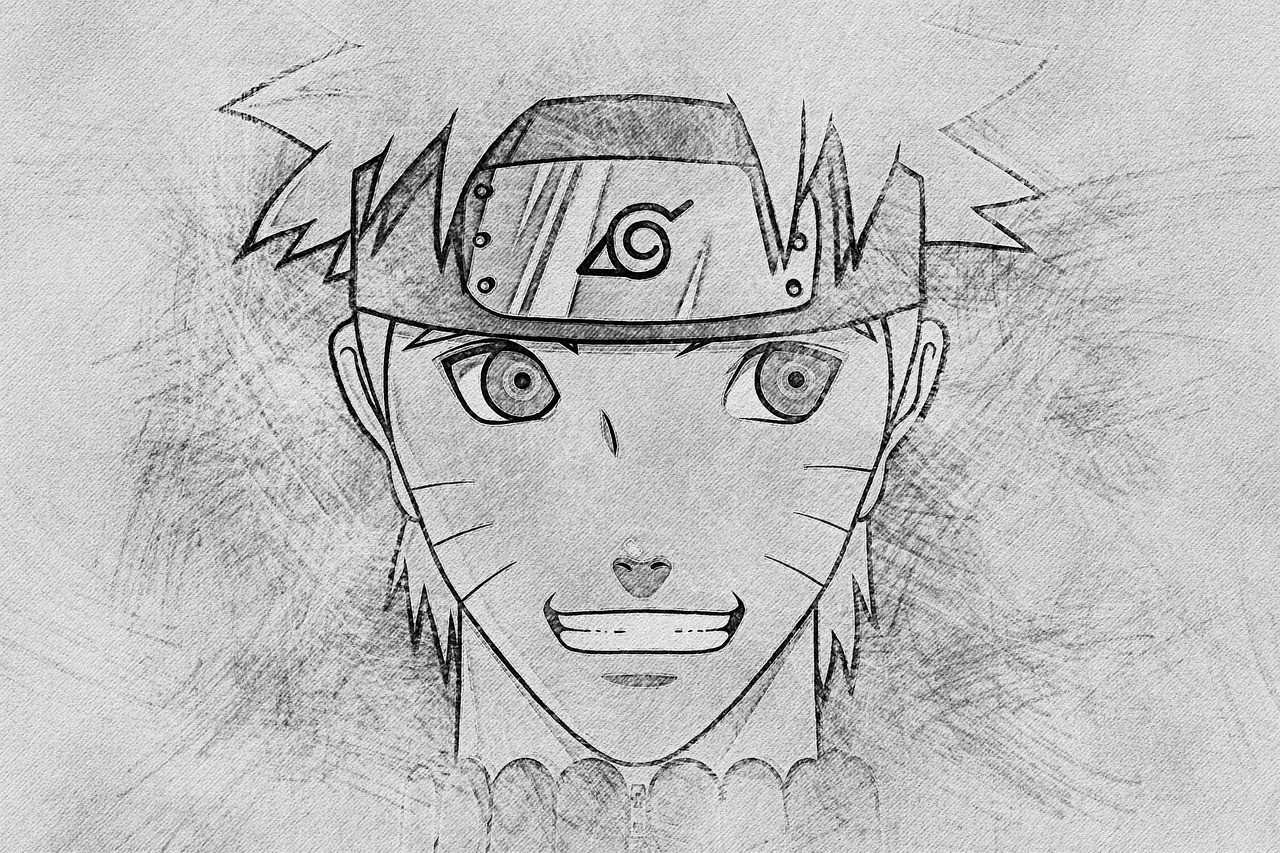 Coloriage à imprimer Naruto shippuden : développez votre créativité avec vos personnages préférés