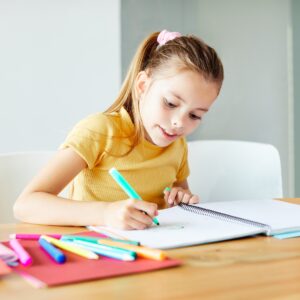 child home homework classroom education learning color coloring kid girl childhood school alone