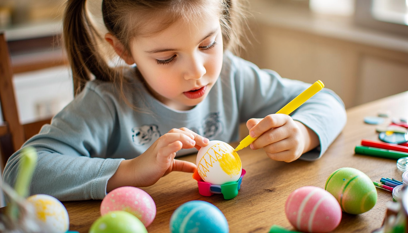 Pourquoi le coloriage œuf de Pâques est une tradition incontournable