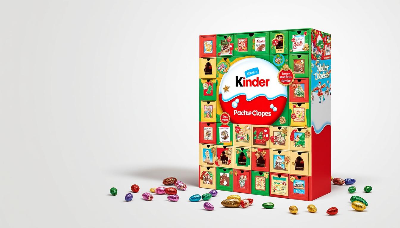 Faites le choix du partage avec le calendrier de l’Avent Kinder à partager