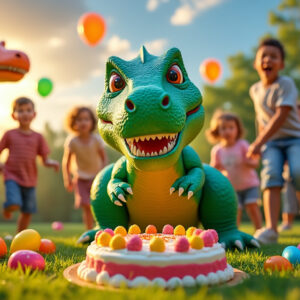 découvrez 10 idées originales pour organiser une fête d'anniversaire sur le thème des dinosaures et émerveiller les enfants avec une décoration, des jeux et des activités préhistoriques !