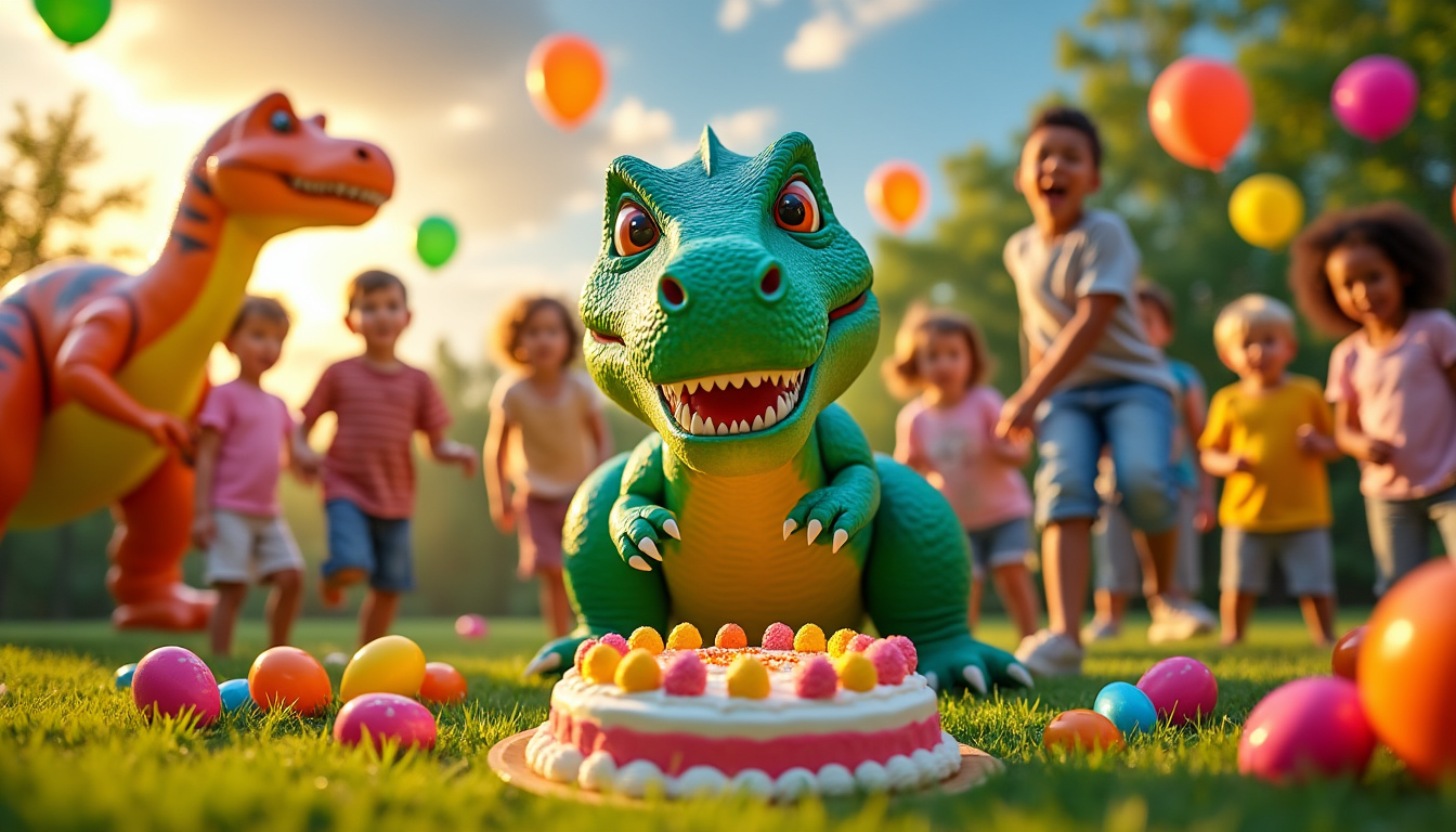 Organiser une fête pour enfants autour des dinosaures : 10 idées incroyables pour émerveiller