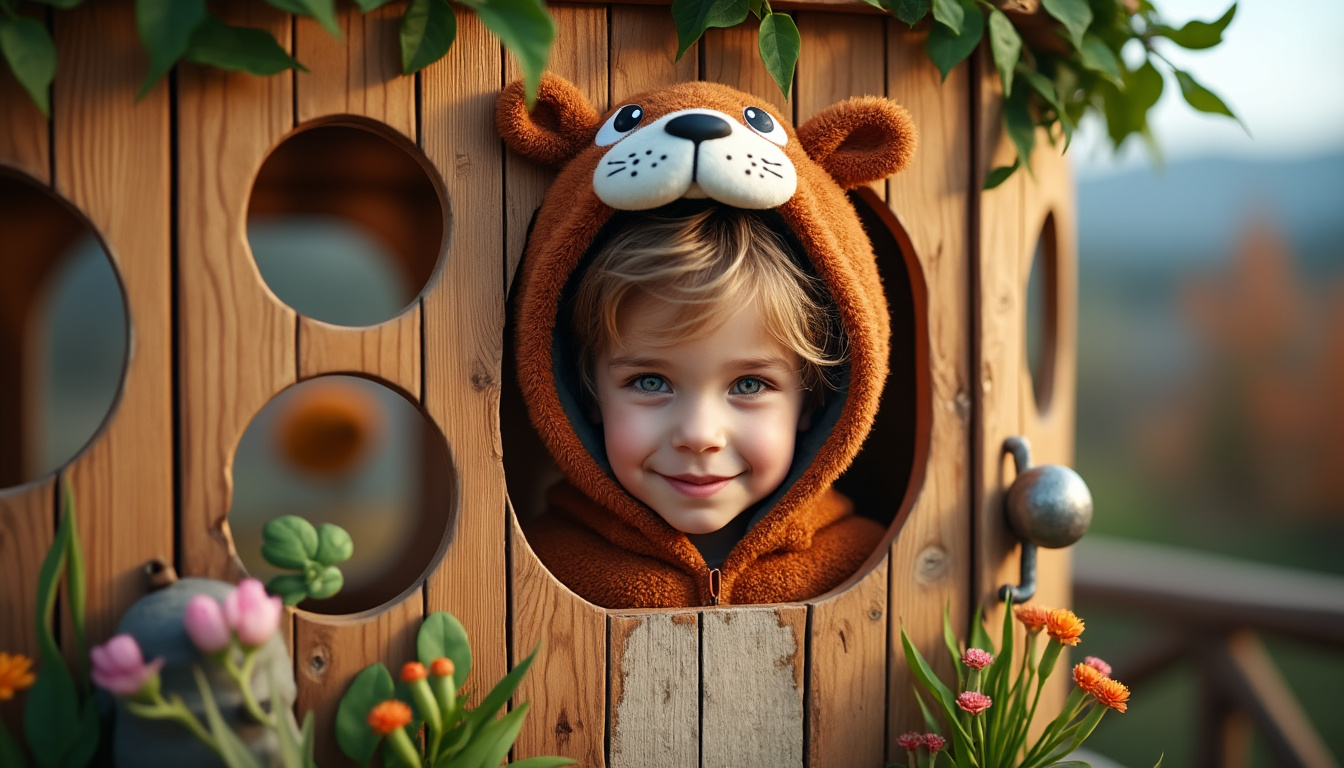 Photobooth original pour immortaliser un anniversaire d&rsquo;enfant sur le thème animaux