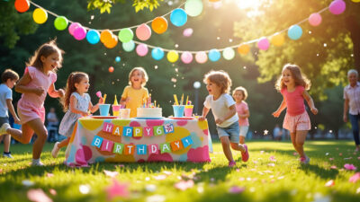 organisez une fête d'enfants magique dans un parc ! découvrez des idées originales, animations et conseils pour offrir à vos petits invités une journée inoubliable, pleine de rires et de souvenirs mémorables.