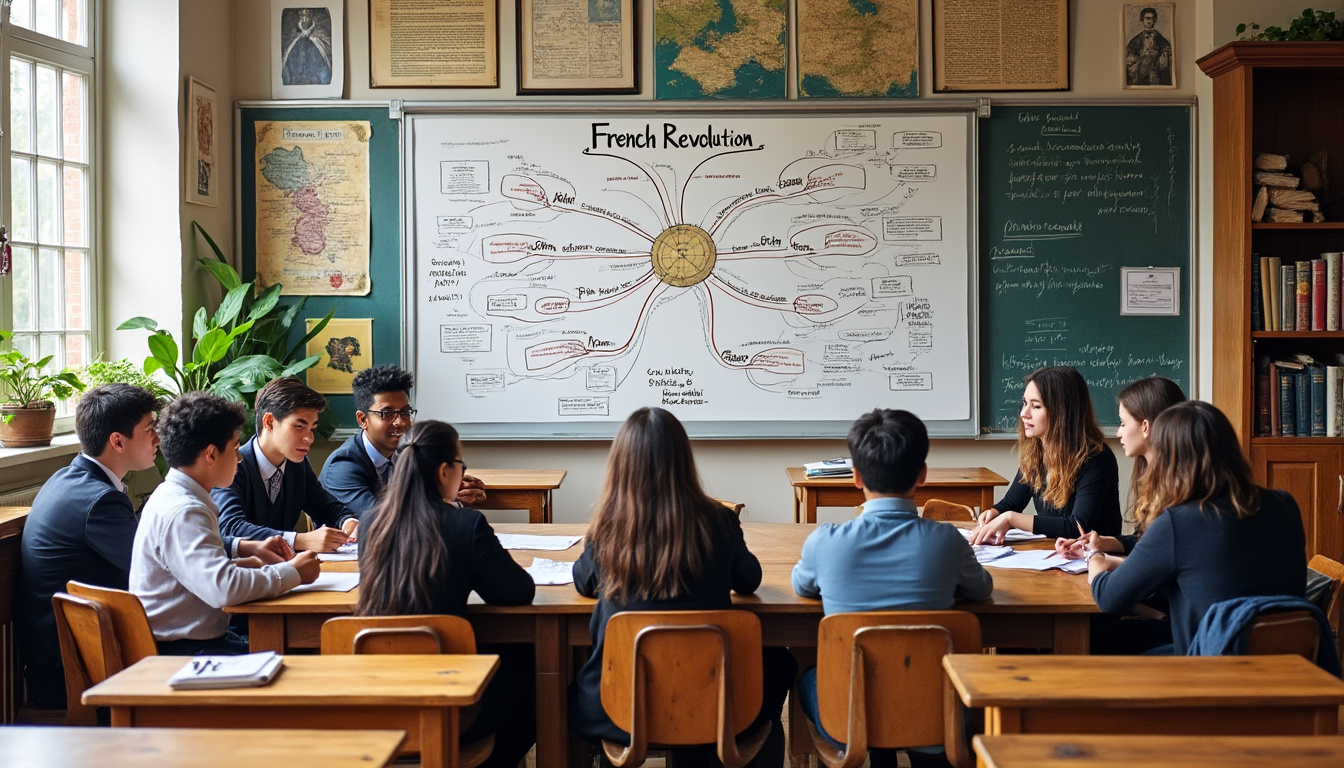 découvrez comment créer une carte mentale sur la révolution française en 4e grâce à des techniques simples et des outils pratiques, pour mieux organiser vos idées et réussir vos révisions d’histoire.