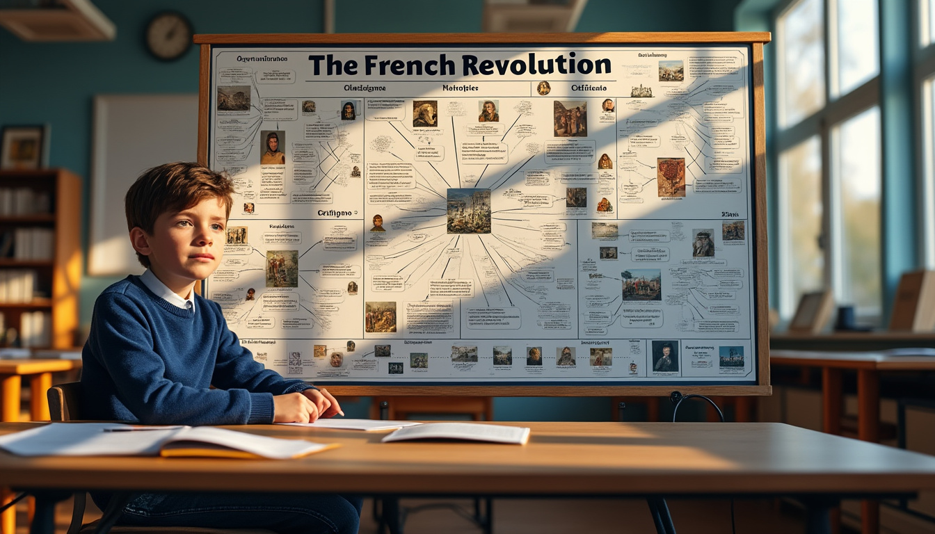 Créer une carte mentale de la révolution française en 4e : techniques et outils pratiques