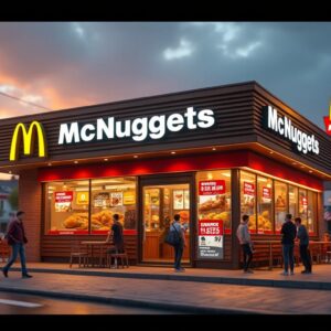 découvrez combien coûtent 20 nuggets au mcdo selon les régions de france ! comparez les prix et trouvez la meilleure offre pour votre menu préféré.