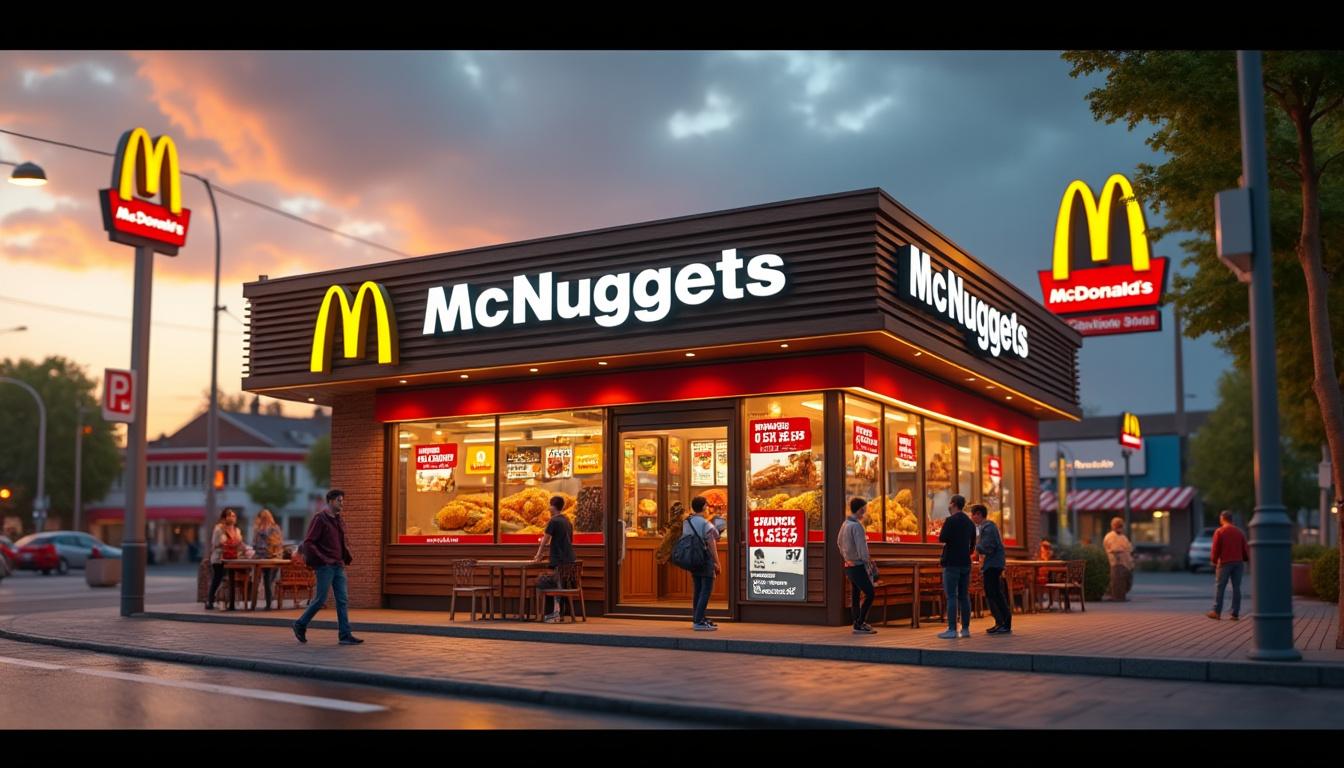 Faites le calcul : combien coûtent 20 nuggets au McDo en fonction des régions ?