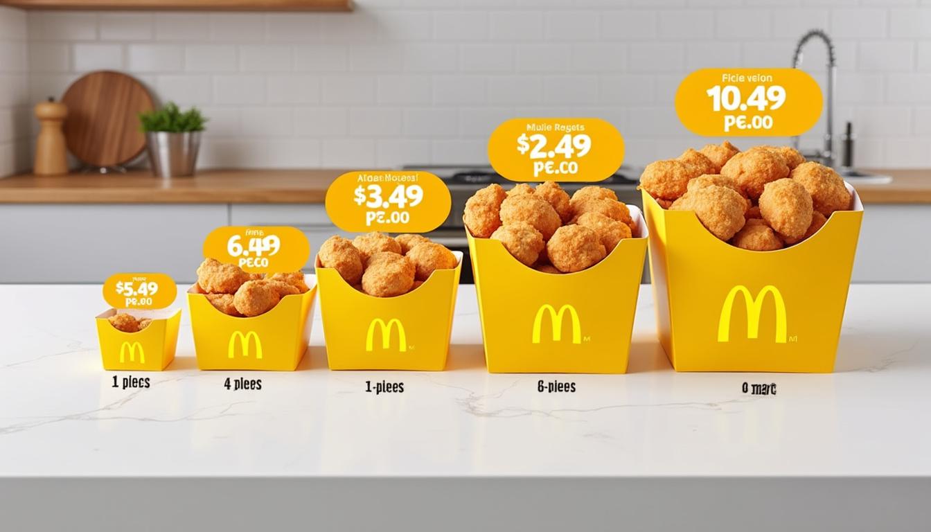 découvrez le prix des 20 nuggets au mcdo selon les régions : analyse des tarifs et astuces pour économiser lors de votre prochain passage chez mcdonald's.