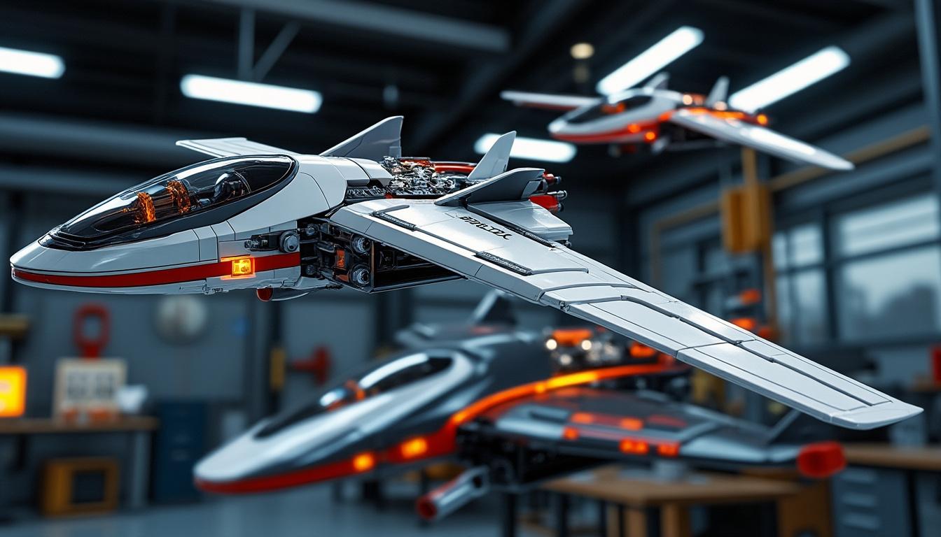 Lego Creator 31034 : Les Planeurs du Futur et l&rsquo;amélioration des compétences en ingénierie