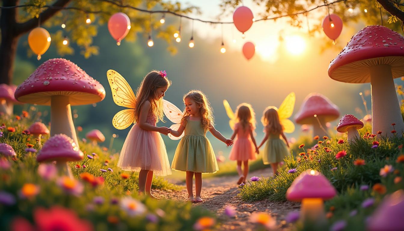 Découvrez les secrets de la fête pour enfants dans le monde des fées