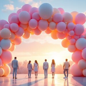 découvrez notre guide ultime pour créer une magnifique arche de ballons aux couleurs pastel, parfaite pour sublimer vos événements et apporter une touche d'élégance et de douceur.