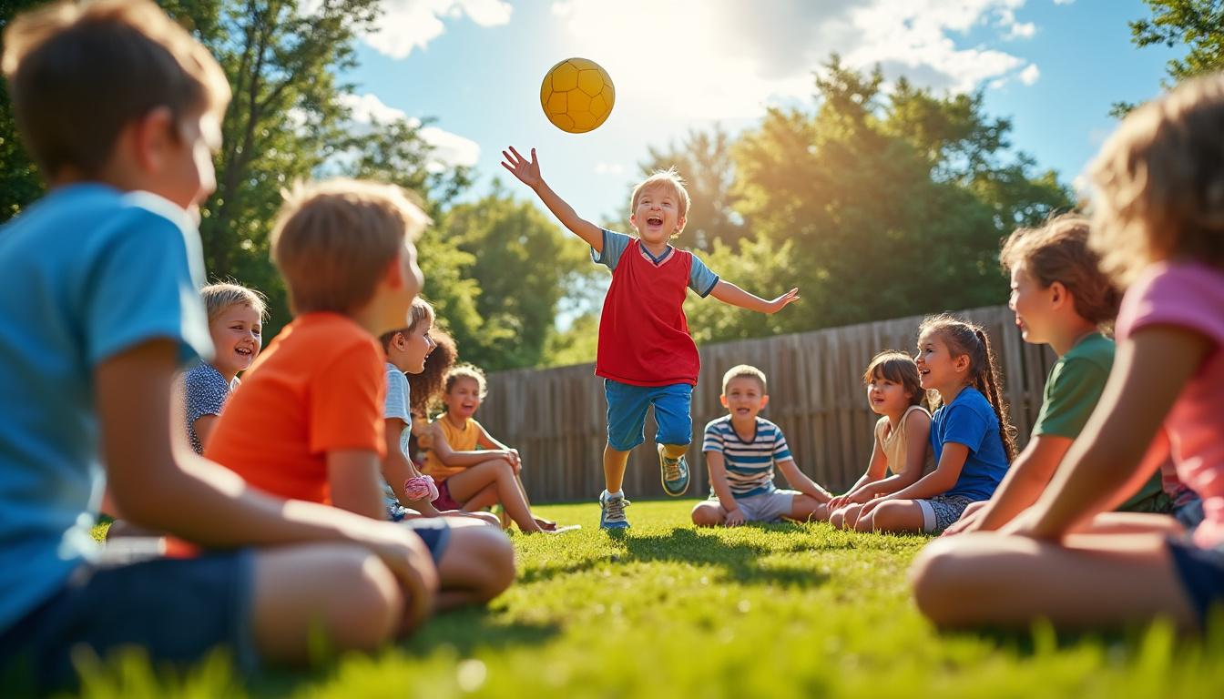 découvrez le jeu de balle assise, une activité ludique et accessible à tous les âges, idéale pour renforcer la coordination et partager des moments conviviaux.