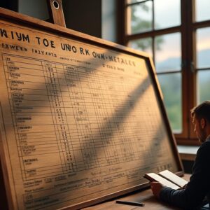 découvrez le tableau des grandeurs, votre allié incontournable pour maîtriser la conversion des unités facilement et sans stress. simplifiez vos calculs et gagnez en confiance !