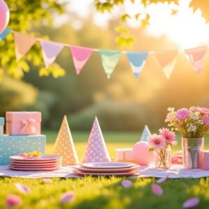 découvrez les accessoires essentiels pour une fête d'enfants sur le thème arc-en-ciel pastel : décorations, vaisselle et idées ludiques pour un anniversaire inoubliable.
