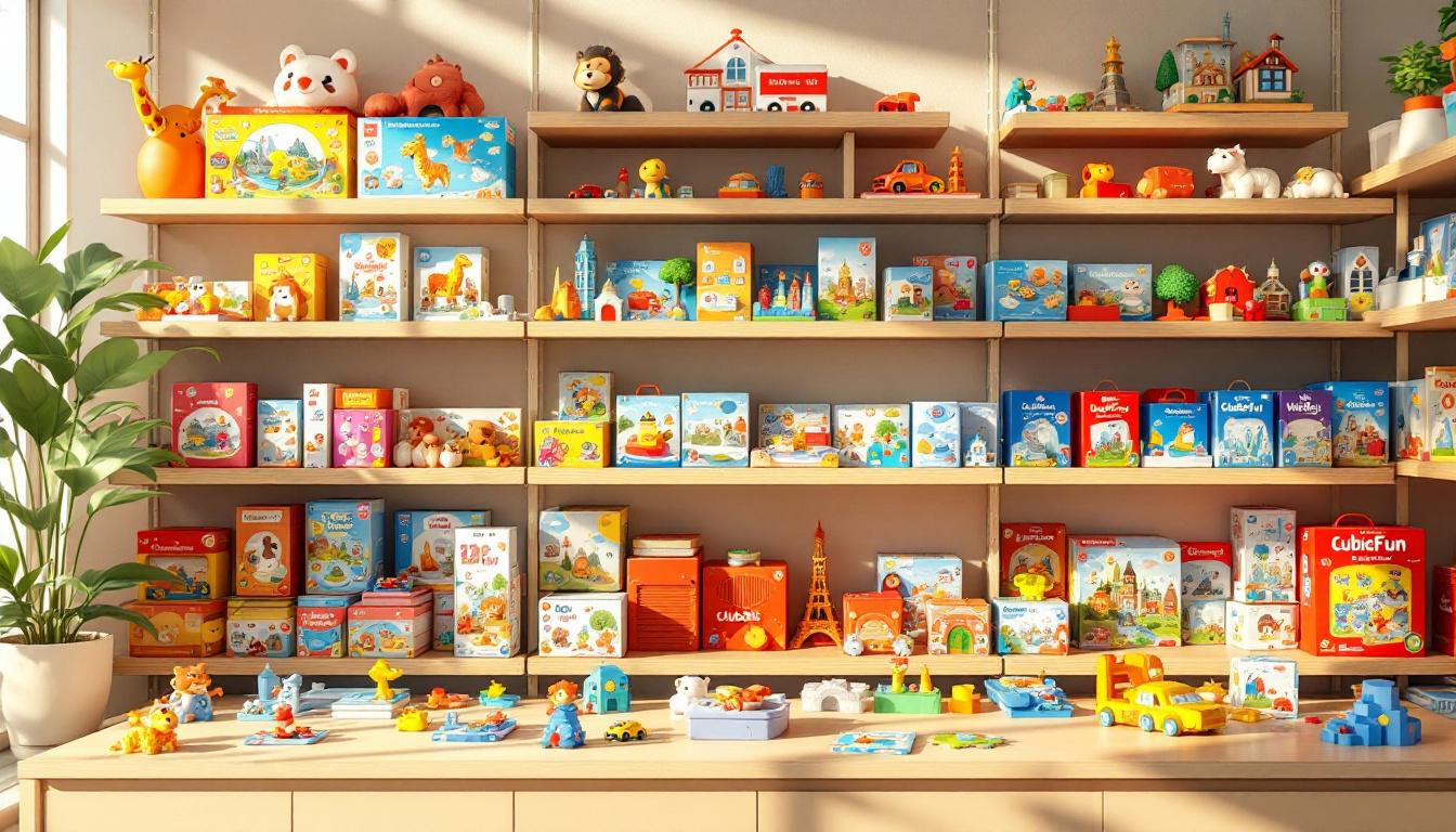 Les meilleures marques à retrouver dans une boutique de puzzles 3D pour enfants