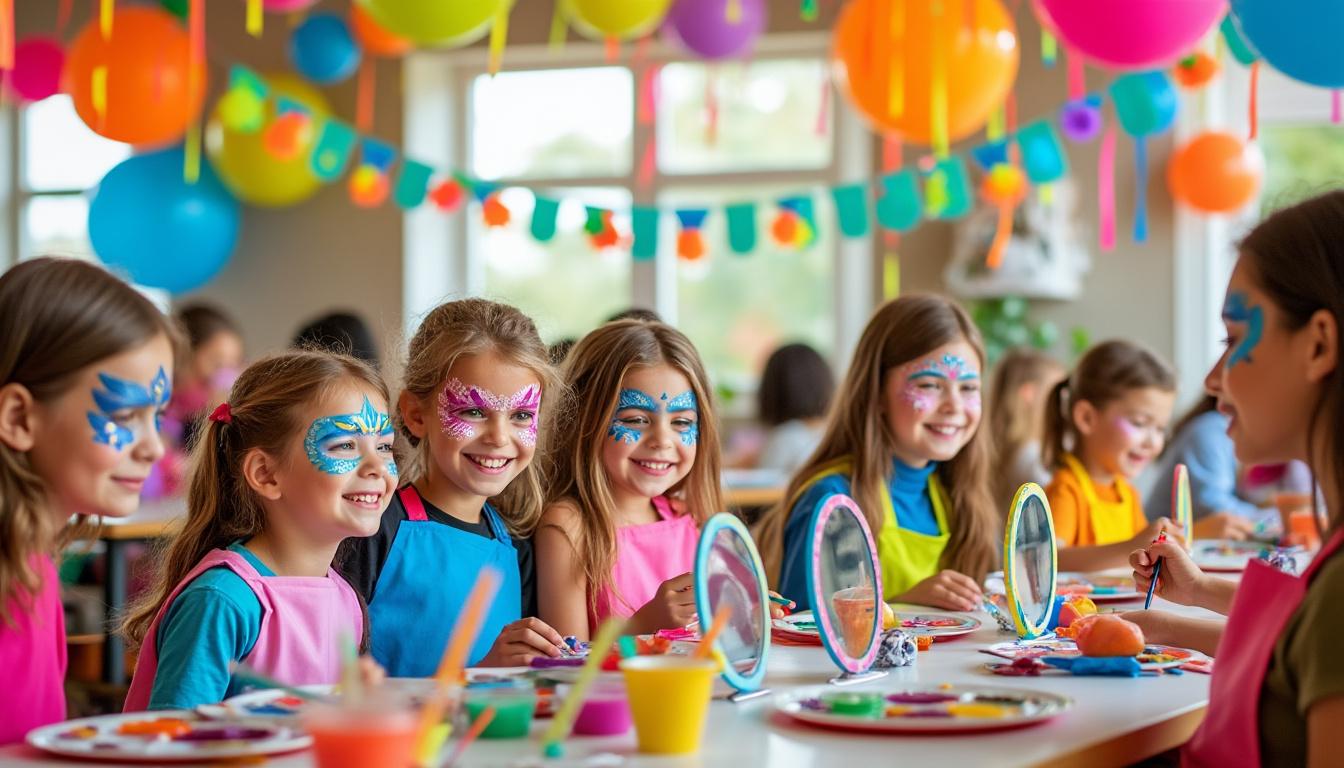 découvrez les tendances actuelles pour créer un atelier de maquillage enfant captivant, alliant créativité, sécurité et amusement pour les plus jeunes.