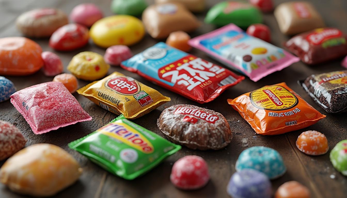 Découvrez l’histoire fascinante des bonbons dans des sachets
