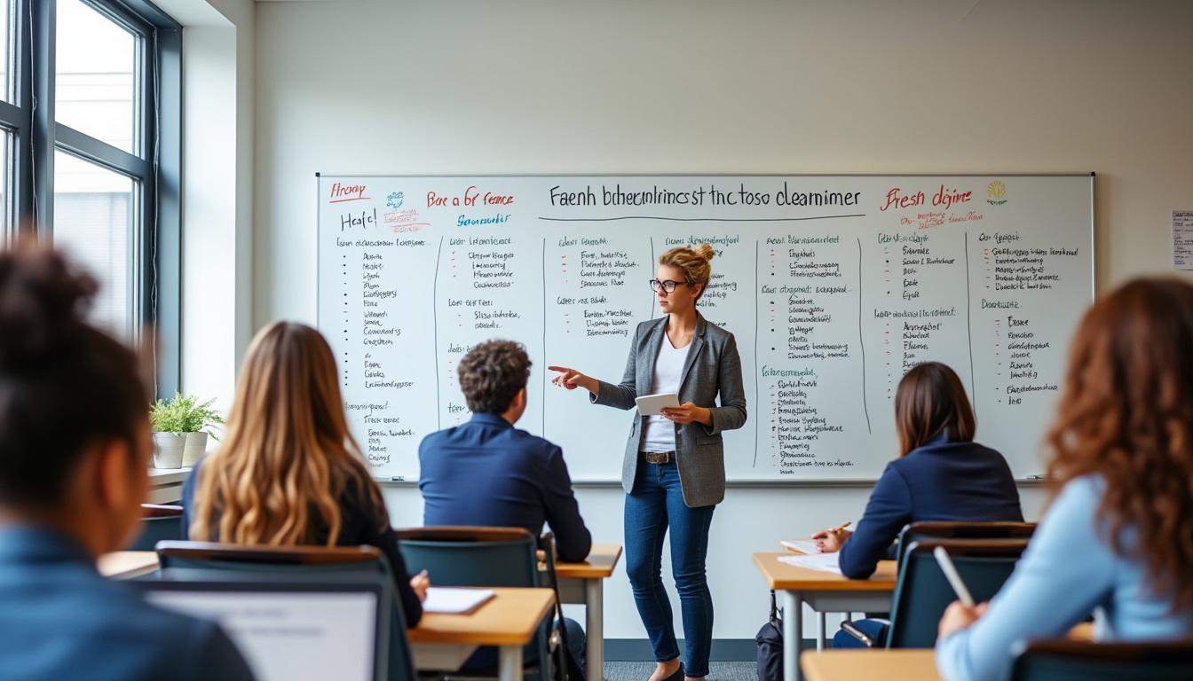 découvrez comment un tableau des déterminants peut faciliter l'apprentissage des langues en clarifiant leur usage et en améliorant la mémorisation.
