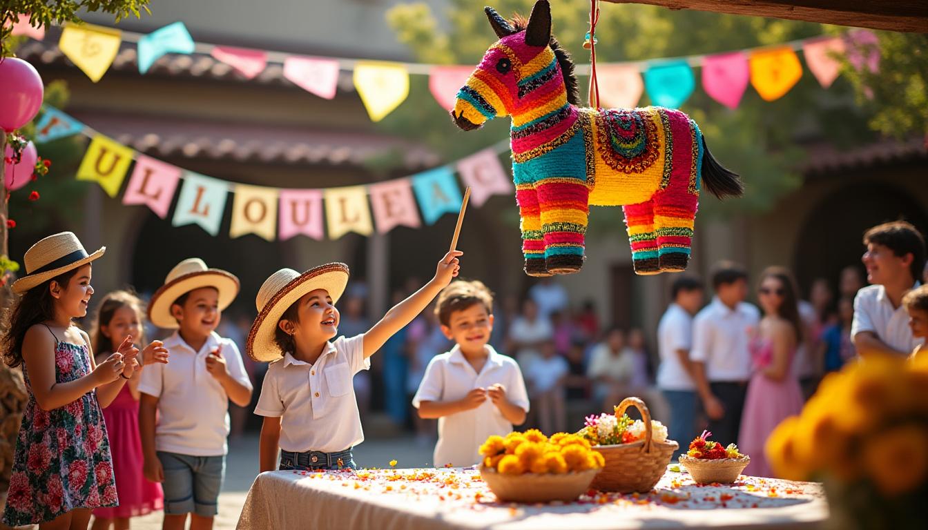 découvrez pourquoi une piñata remplie de surprises est l'élément parfait pour animer les anniversaires d'enfants, en apportant joie, excitation et moments inoubliables.