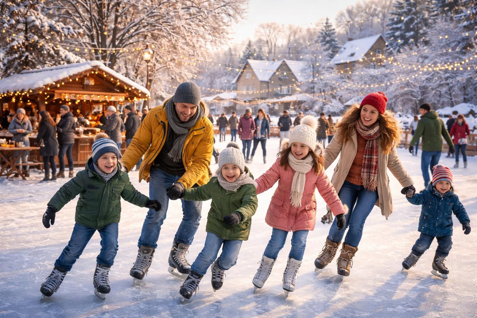 Activités autour des patinoires en Seine-et-Marne : amusez-vous en famille