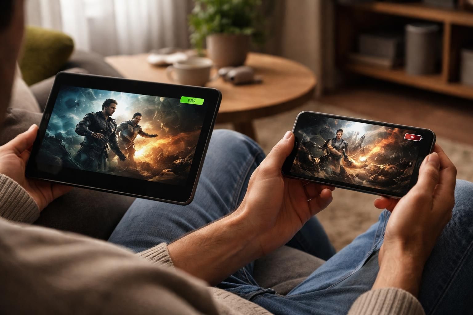 Autonomie : tablette vs téléphone en usage divertissement