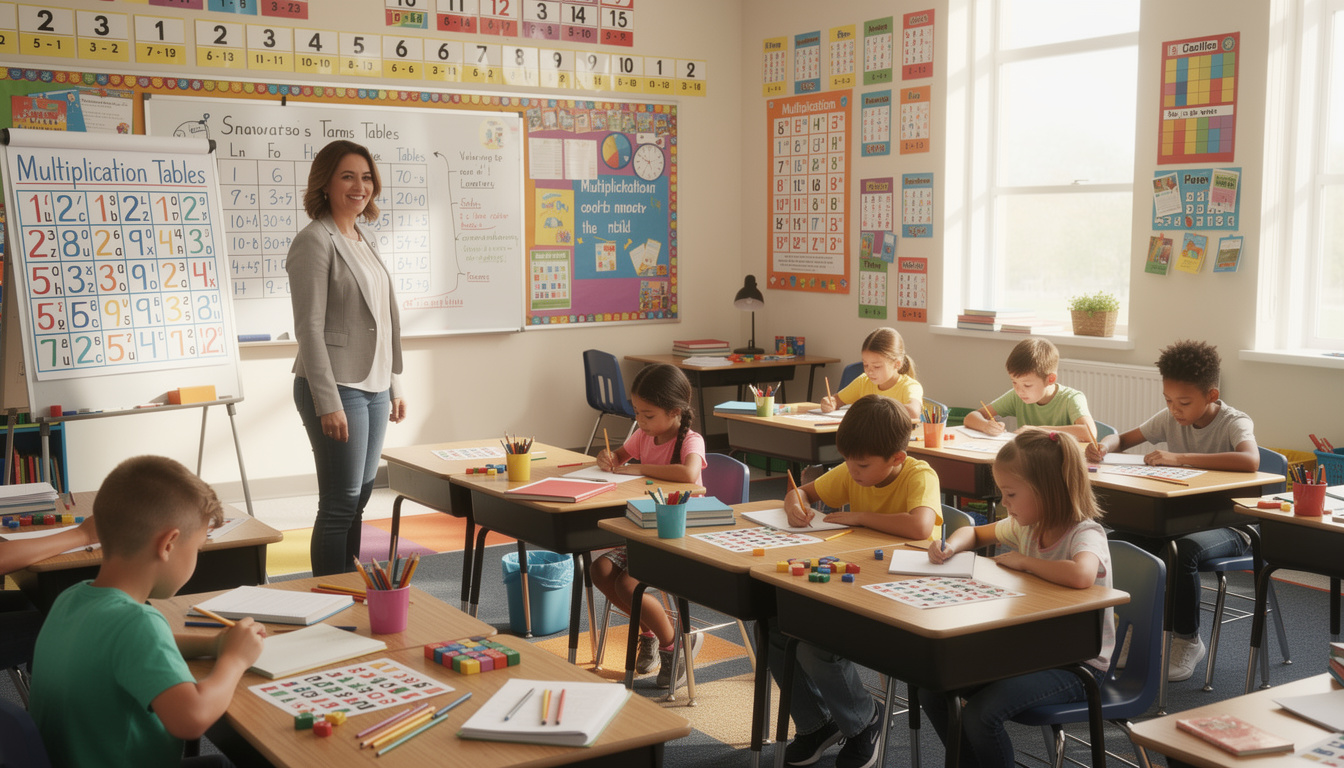 découvrez des méthodes simples et efficaces pour apprendre la table de 8 à vos enfants et faciliter leur apprentissage des multiplications.