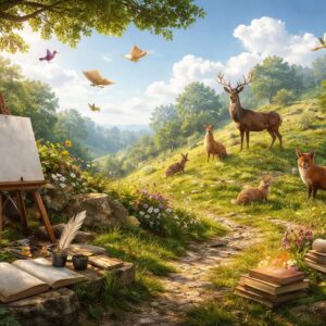 découvrez comment la colline aux animaux a inspiré artistes et écrivains à travers les époques, mêlant nature, créativité et histoire dans une source intarissable d'inspiration.