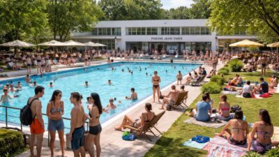 découvrez comment la piscine jean taris est devenue un lieu incontournable de rencontre et de convivialité pour tous les habitants.