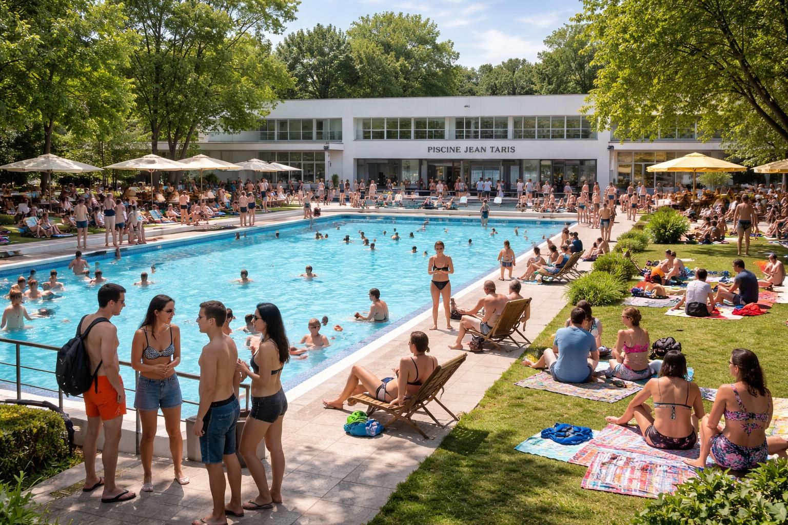 Comment la piscine Jean Taris est devenue un lieu de rencontre populaire