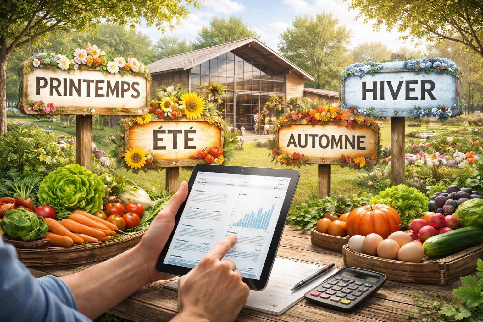 Comment se détermine le tarif pour la ferme de Paris tout au long de l&rsquo;année ?