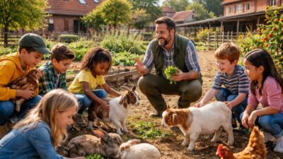 découvrez comment une ferme pédagogique à lille révolutionne l'éducation des enfants en offrant un apprentissage ludique et proche de la nature.