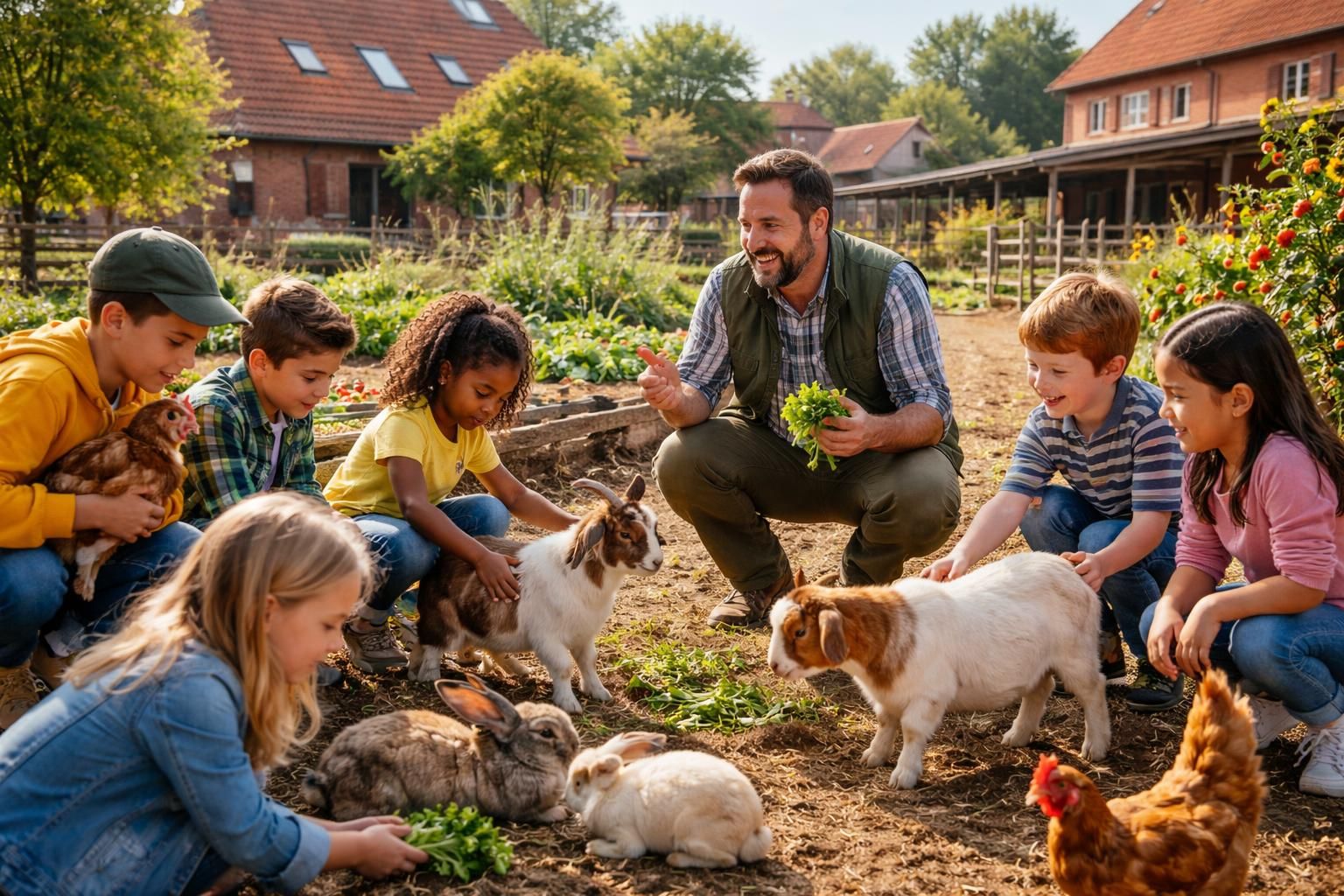 Comment une ferme pédagogique à Lille transforme l&rsquo;éducation des enfants