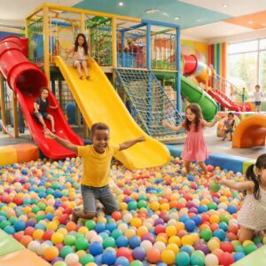 explorez notre sélection des meilleurs parcs de jeux intérieurs dans le var, idéals pour divertir et émerveiller vos enfants en toute sécurité.