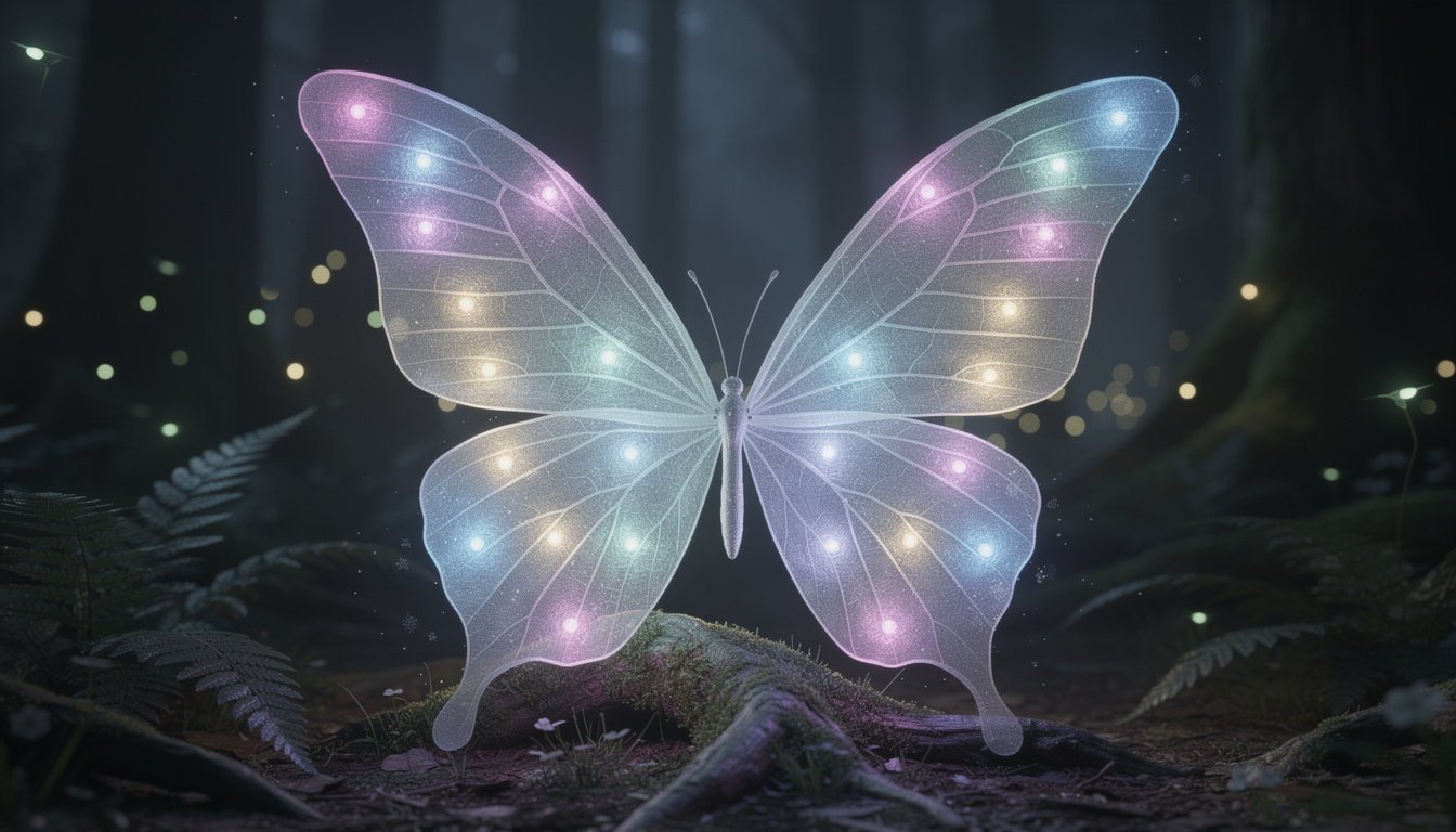 explorez les secrets fascinants des ailes de fée lumineuses et découvrez comment elles captivent par leur beauté enchanteuse et leur éclat magique.