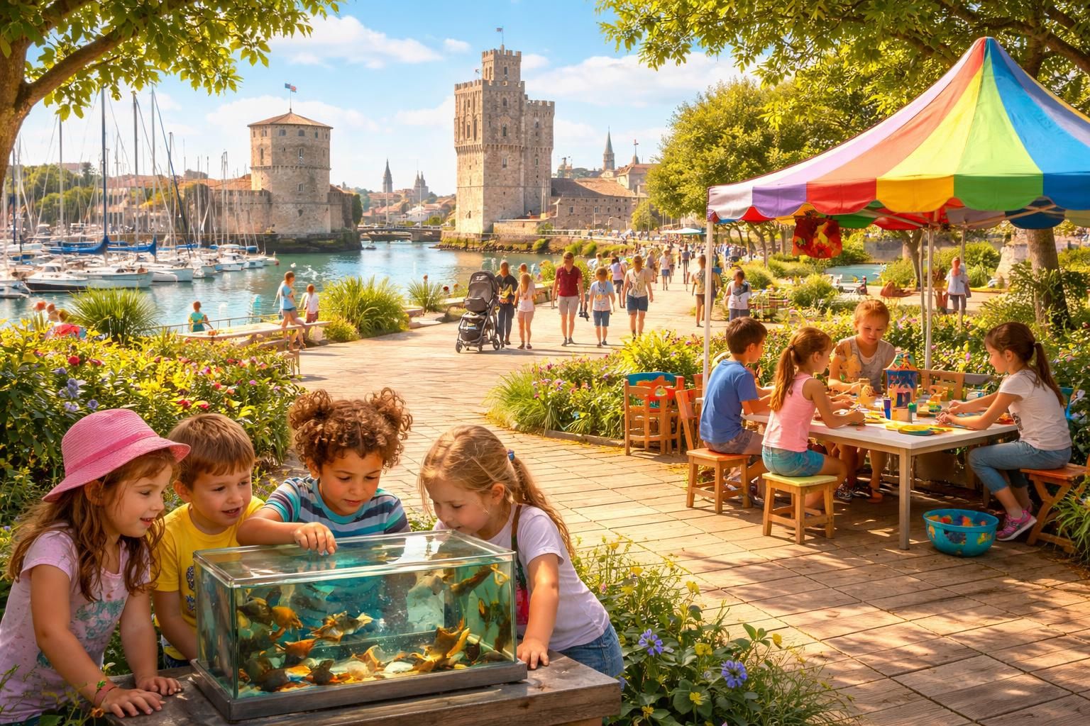 Le petit moutard à La Rochelle : des idées de sorties adaptées aux enfants