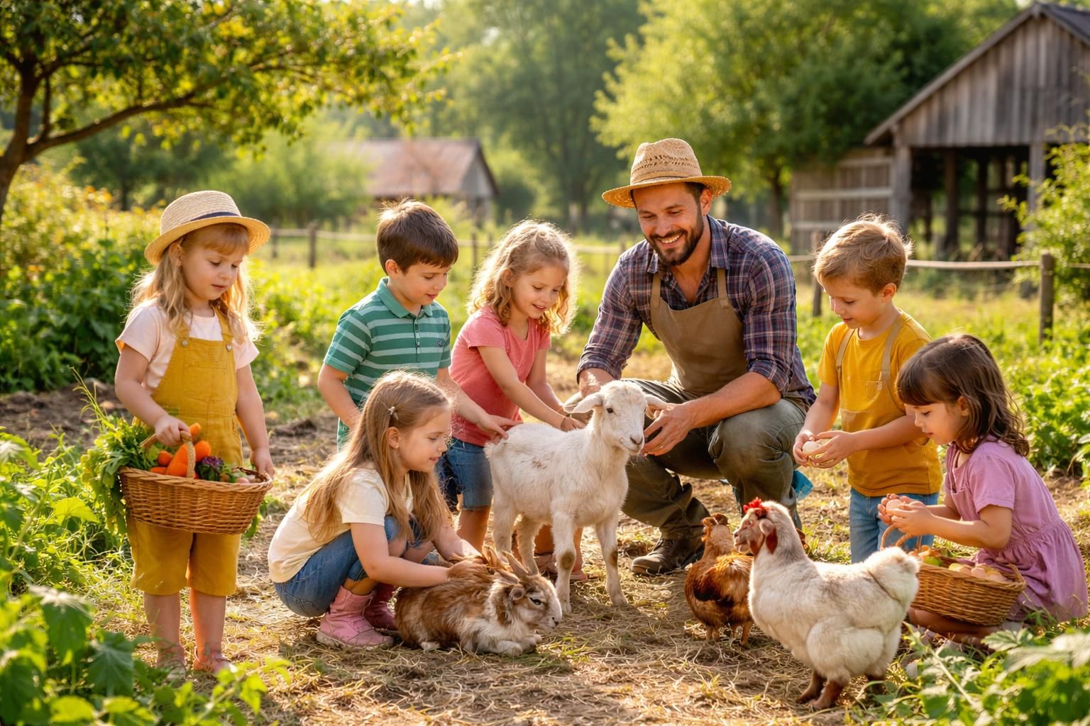 Les avantages des visites de fermes pédagogiques autour de moi pour les enfants