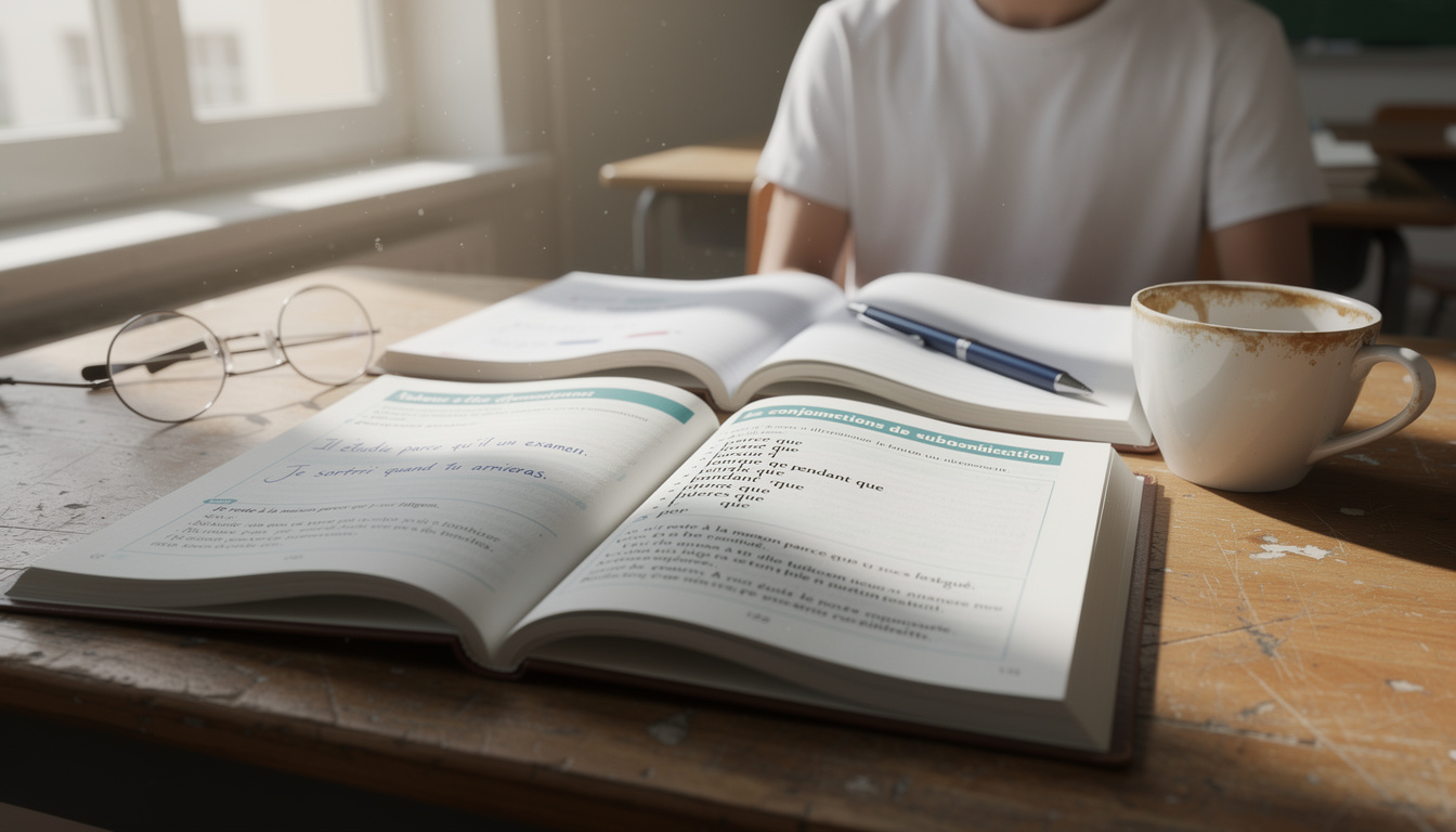 Les conjonctions de subordination : liste et exemples pour les étudiants en français