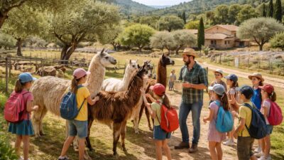 découvrez pourquoi la ferme des lamas dans le var est l'endroit parfait pour une sortie scolaire : activités éducatives, contact avec les animaux et cadre naturel idéal pour apprendre en s'amusant.