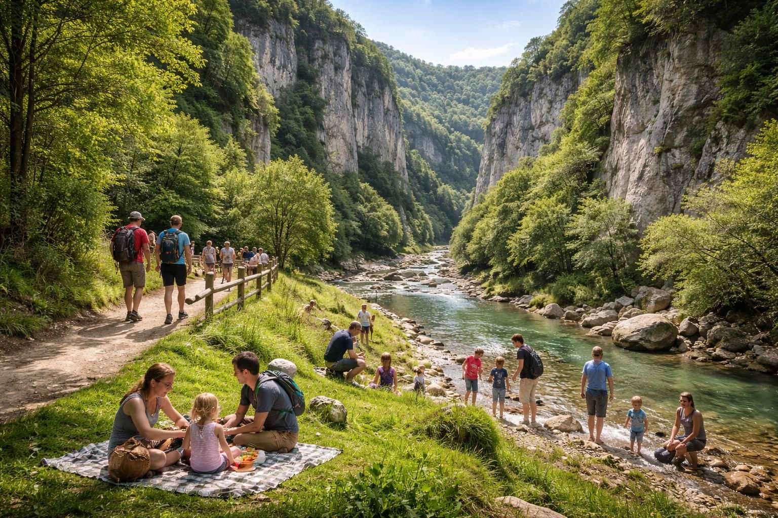 Pourquoi le canyon park à Epretot est le lieu parfait pour vos sorties en famille