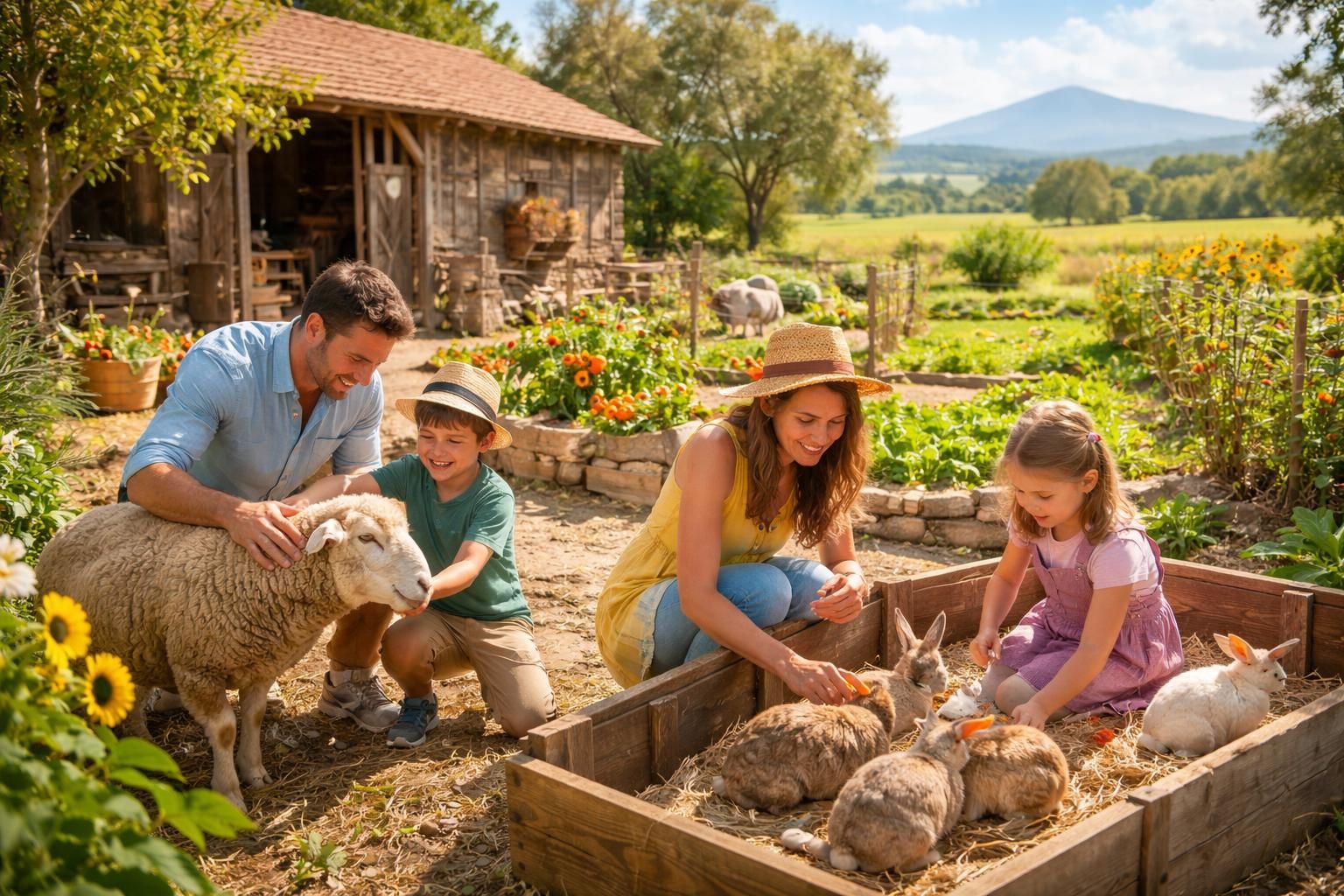 Pourquoi visiter une ferme pédagogique à Monteux est une expérience inoubliable