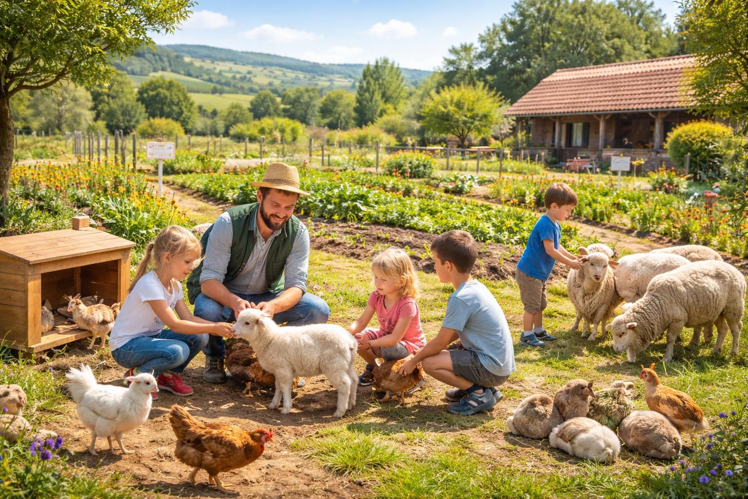Comment la ferme pédagogique à Villefranche sur Saône contribue à l&rsquo;éducation environnementale