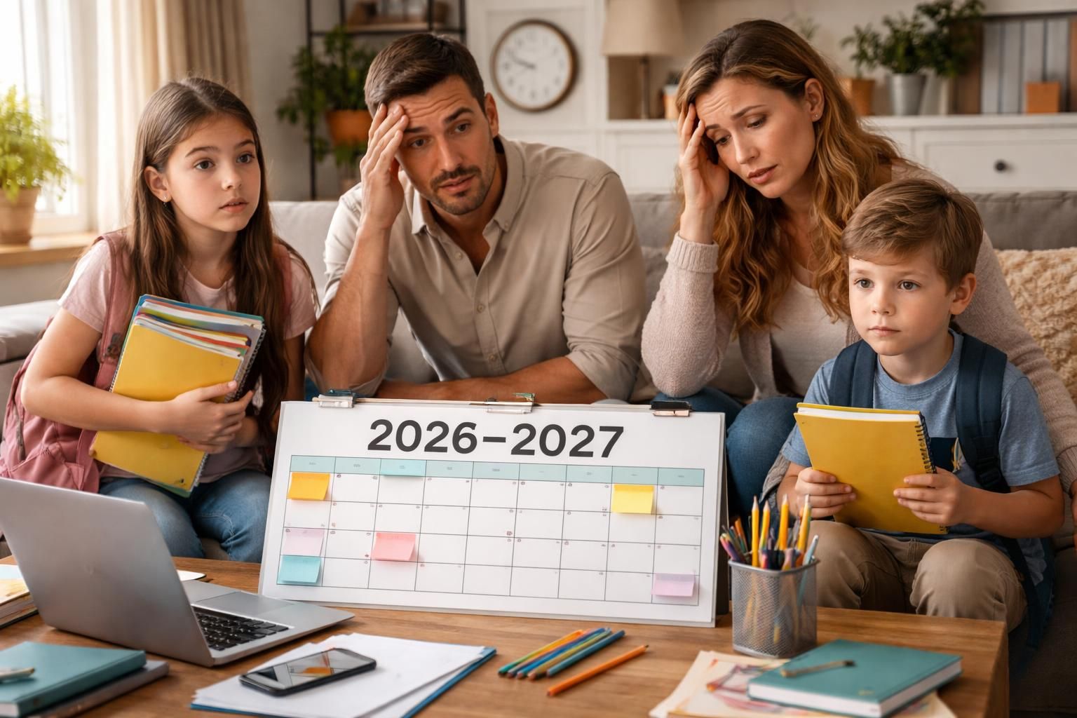Comment le calendrier scolaire de 2026-2026 impacte les familles