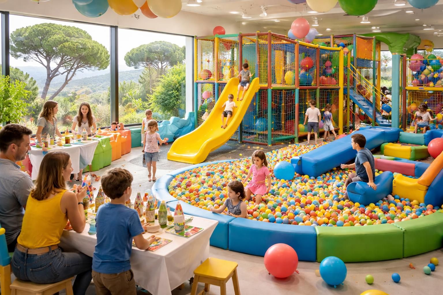 Comment organiser une fête dans une salle de jeux à proximité pour enfants autour de moi à Toulon