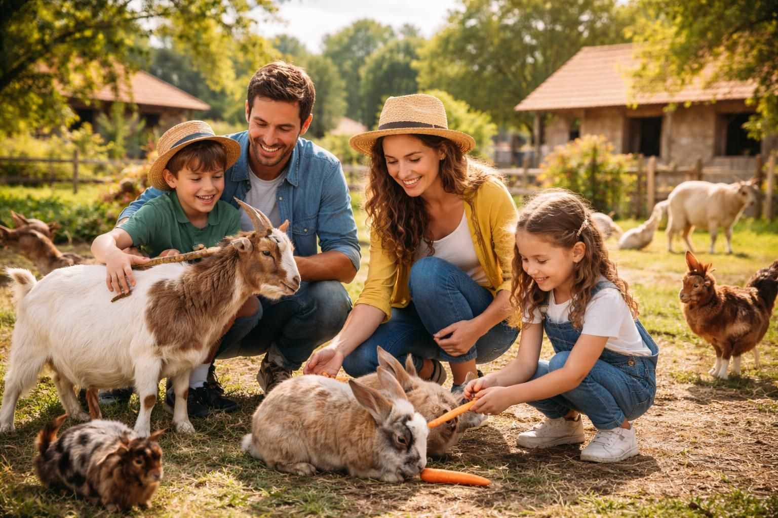 Les bienfaits des visites à la ferme pédagogique à Ezanville pour les familles