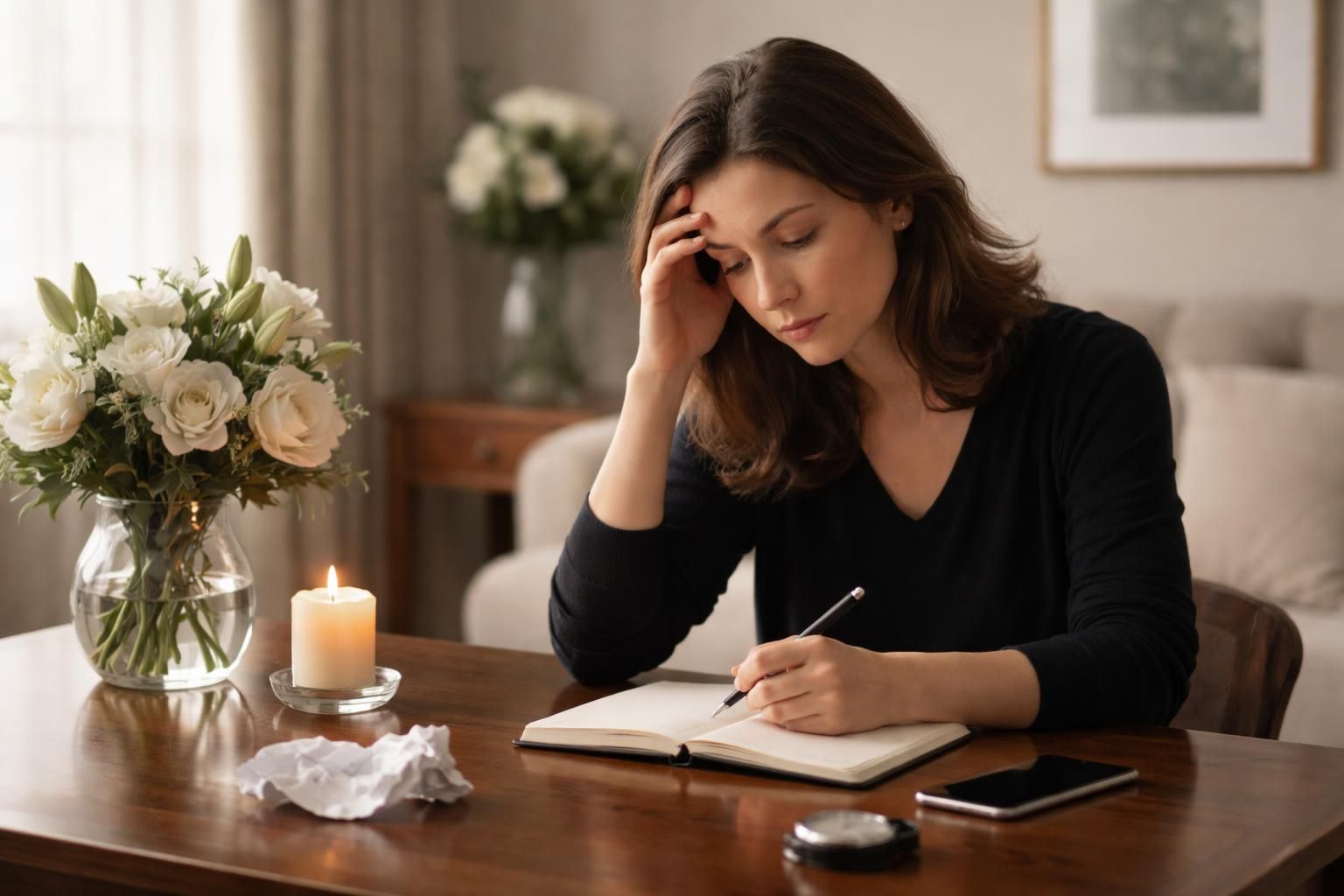 Les erreurs à éviter dans un remerciement pour des condoléances touchantes