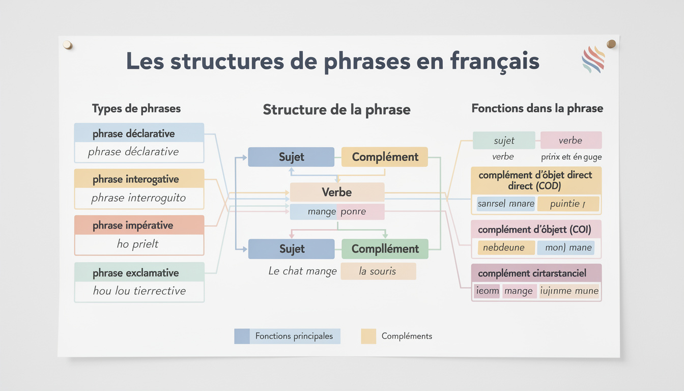découvrez un tableau complet des compléments et apprenez à utiliser correctement les fonctions grammaticales dans vos phrases pour améliorer votre maîtrise du français.