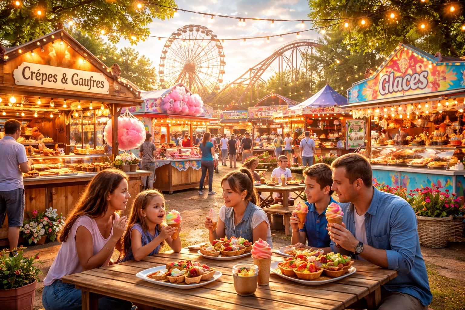 Les meilleures attractions gourmandes dans les parcs d&rsquo;attractions à Orléans