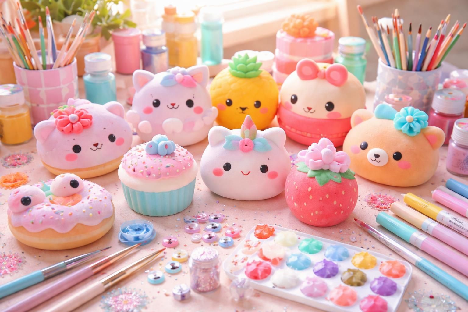 Les meilleures façons de personnaliser vos squishies kawaii